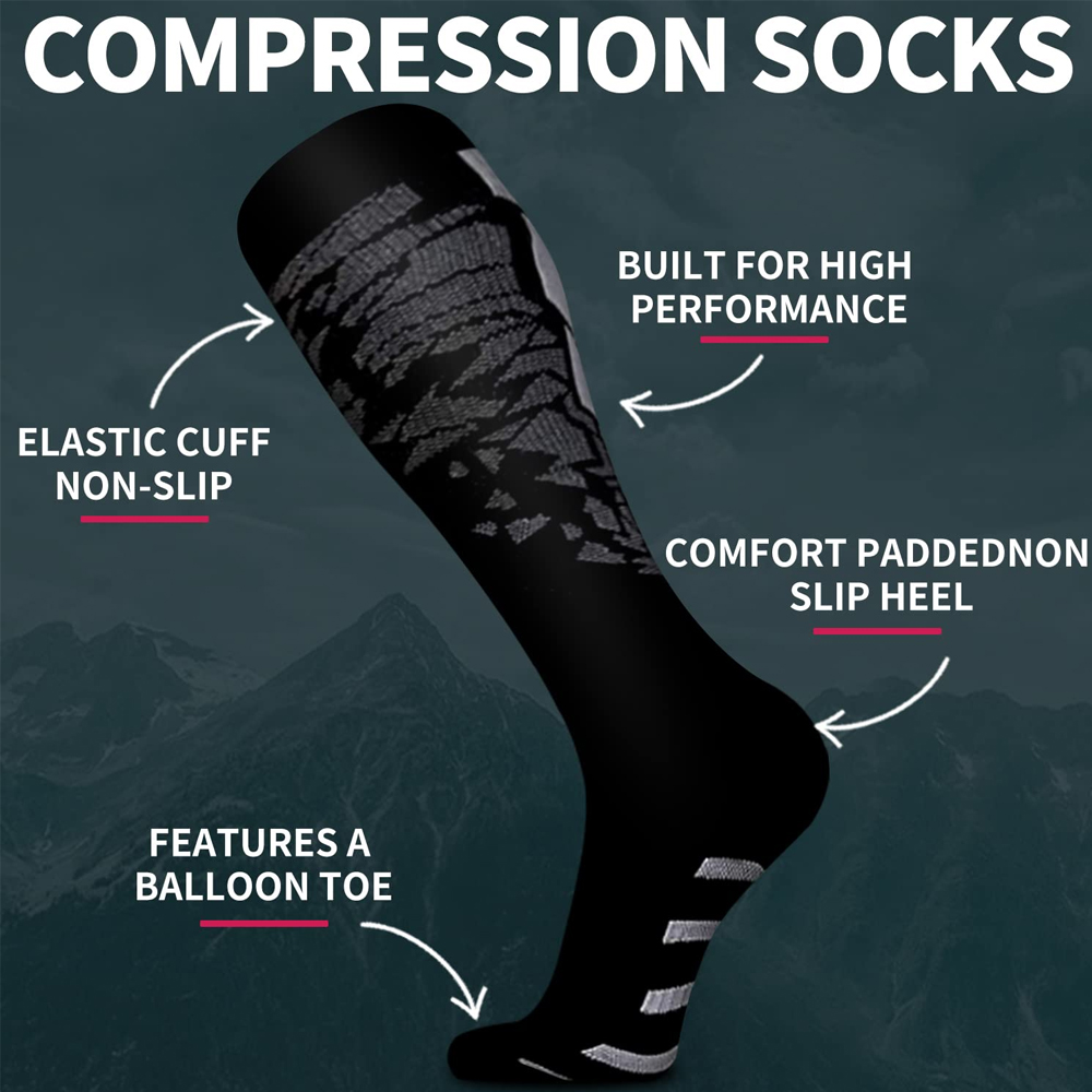 زوج واحد من الجوارب الضاغطة لل - مراجعة Compression Sleeve Calf وسعره