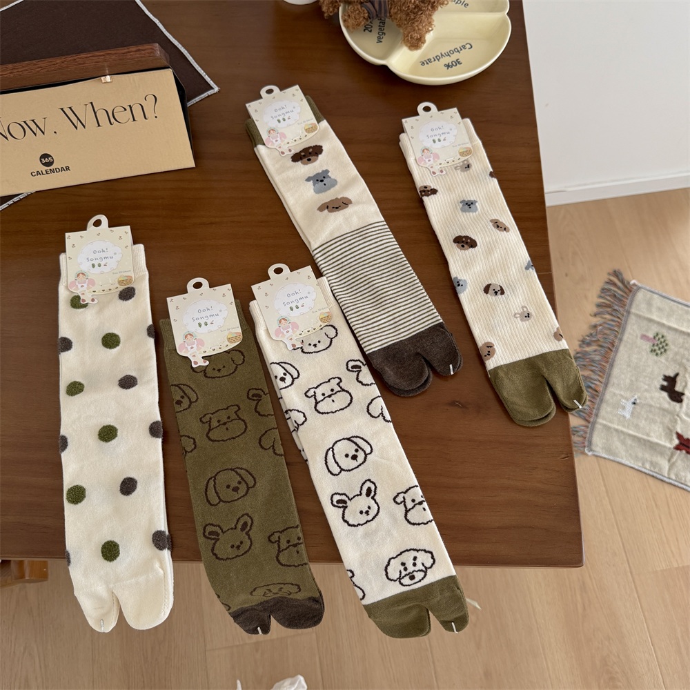 جوارب نصف ساق بدون خياطة بتصمي - مراجعة Toe Sock Split وسعره