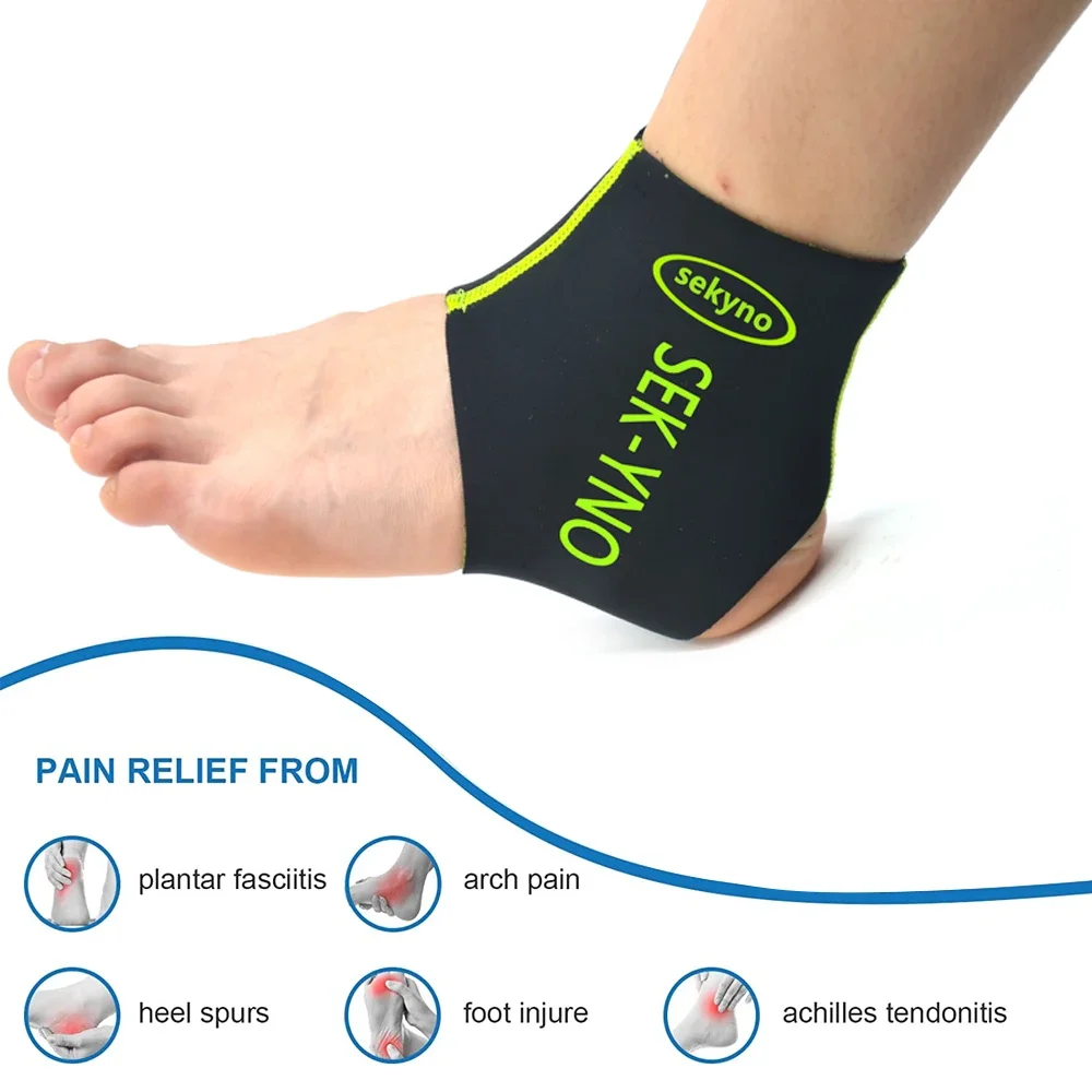 جوارب ضاغطة للكاحل، دعامة للكا - مراجعة Ankle Brace Sock وسعره