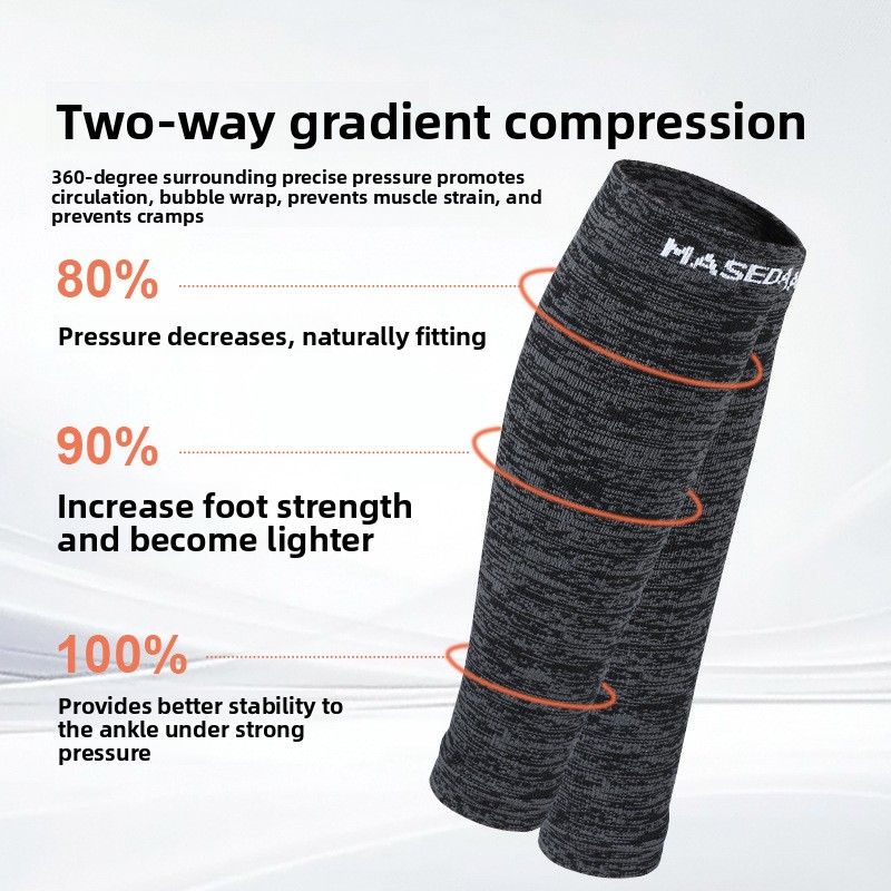 جوارب ضغط قابلة للتنفس لدعم ال - مراجعة Compression Sleeve Calf وسعره