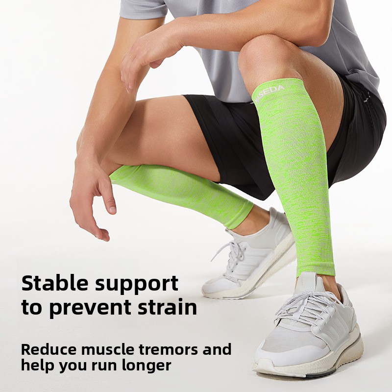 جوارب ضغط قابلة للتنفس لدعم ال - مراجعة Compression Sleeve Calf وسعره